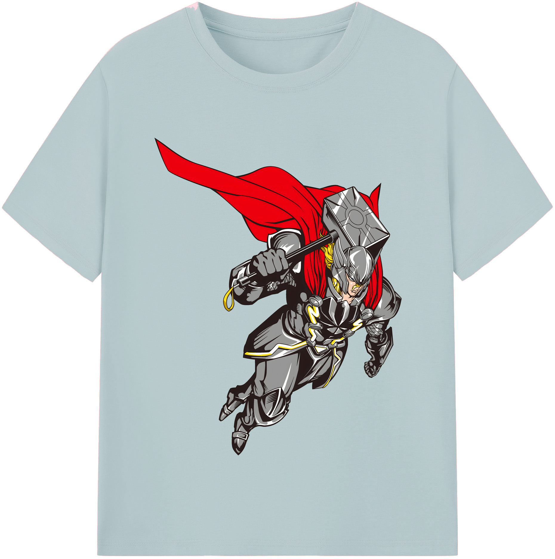 （画像用） アベンジャーズ The Avengers 綿100％半袖Tシャツ（フロントプリント）